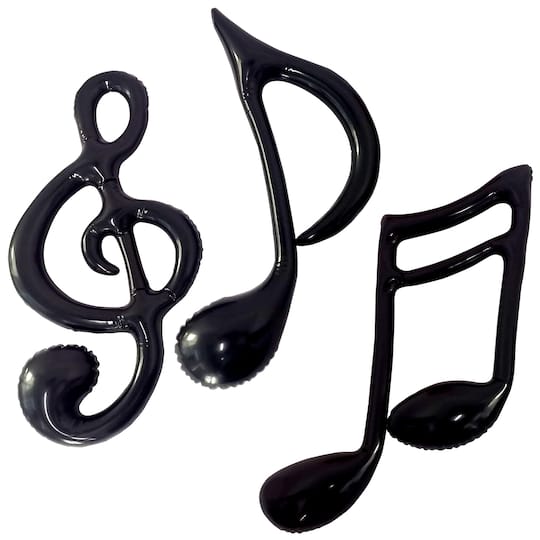 Beistle Inflatable Musical Notes, 3ct.